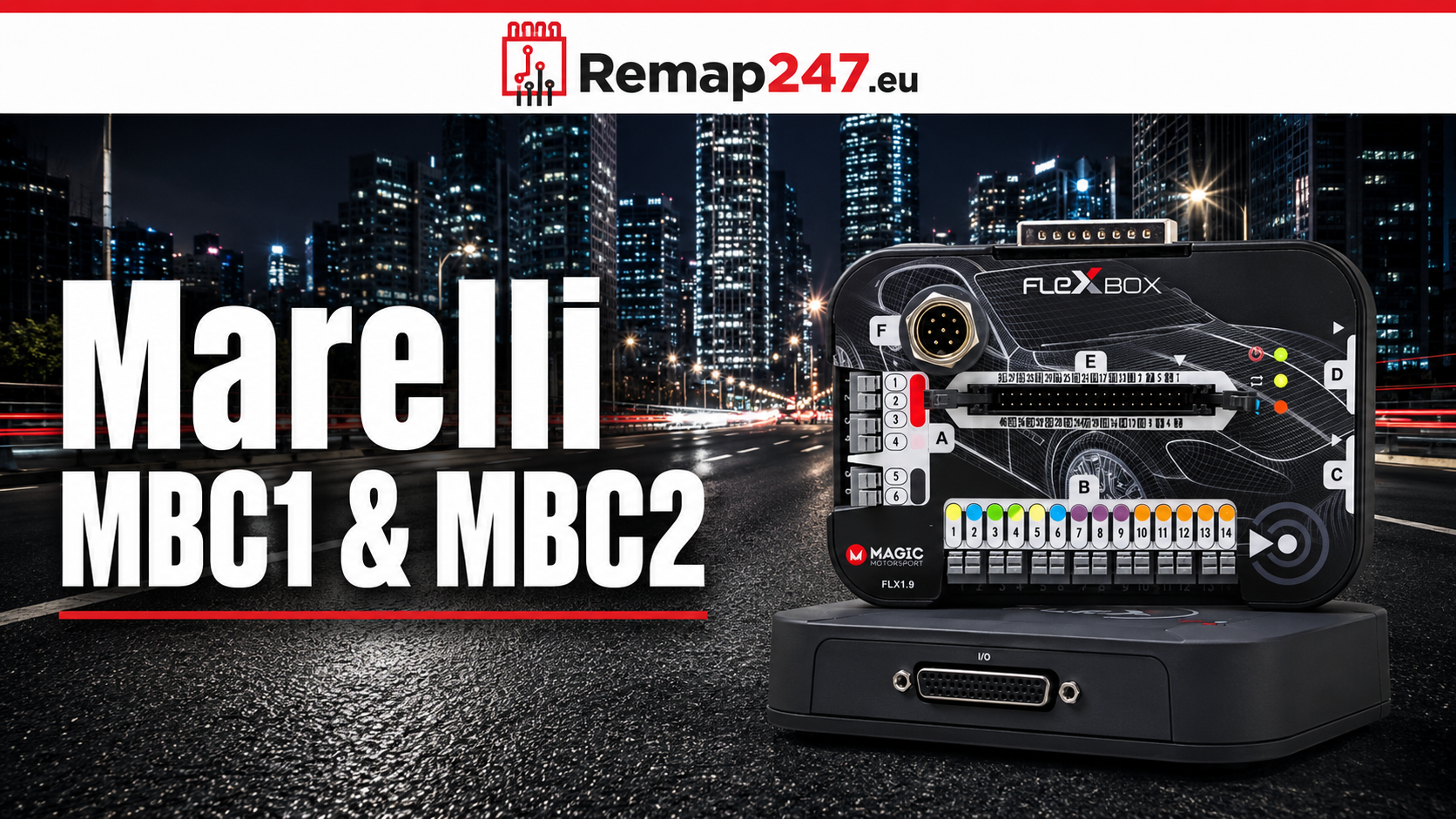 Magic Motorsport FLEX 8.14.0.0: BMW Marelli MBC1 & MBC2 jetzt im BENCH-Modus