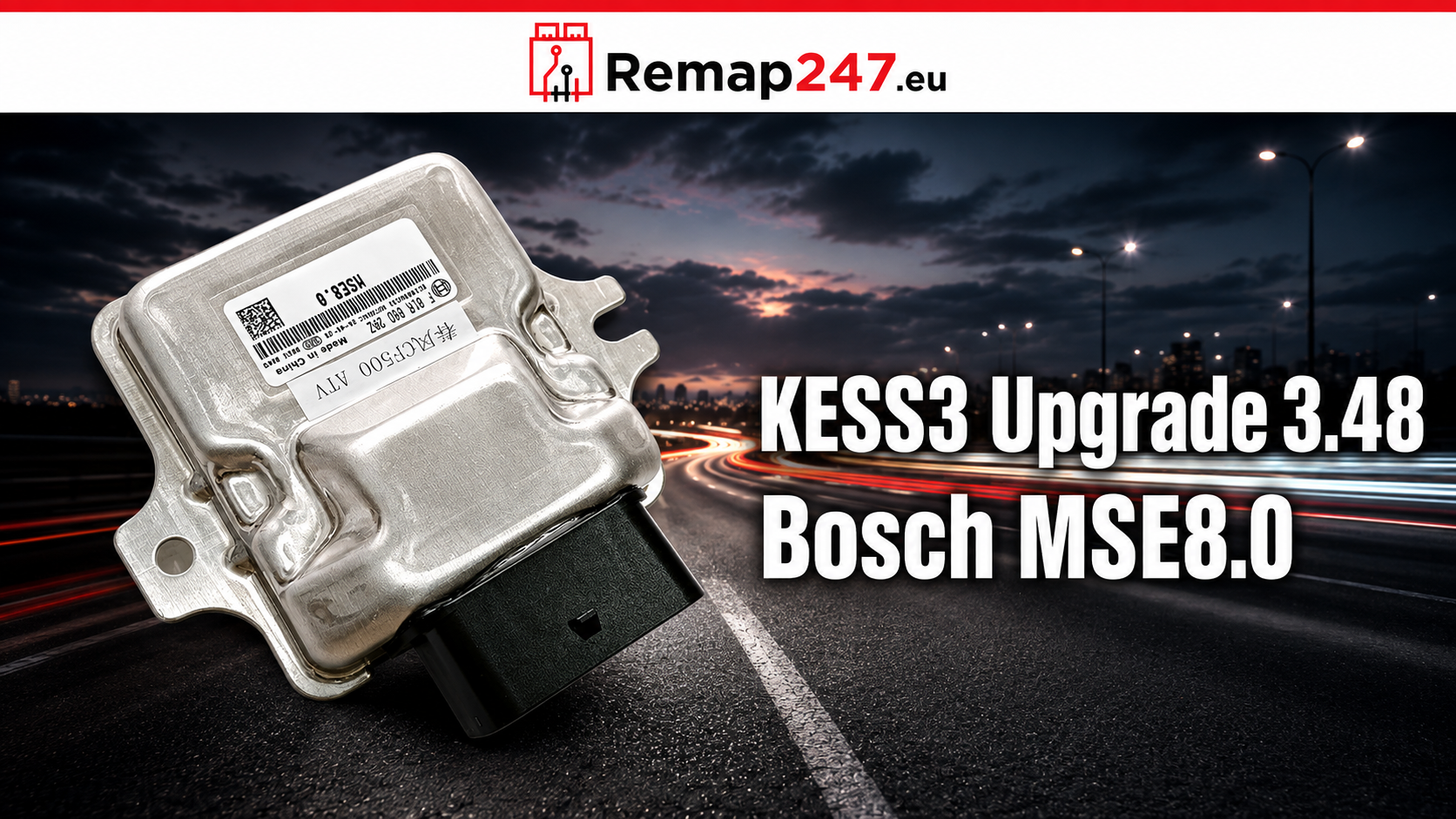 Alientech KESS3 Upgrade 3.48: Bosch MSE8.0 jetzt im BENCH-Modus